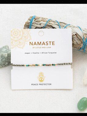 Lotus & Luna - Peace Protector Namaste Bracelet